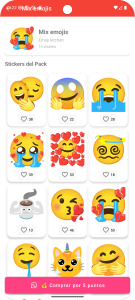 اسکرین شات 3 برنامه Wasticker love for whatsapp