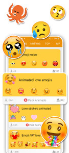اسکرین شات 3 برنامه Wasticker emojis for whatsapp