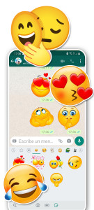 اسکرین شات 2 برنامه Wasticker emojis for whatsapp