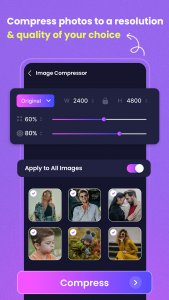 اسکرین شات برنامه Image Compressor: Resize Image 4