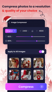 اسکرین شات برنامه Image Compressor: Resize Photo 4