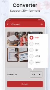 اسکرین شات 2 برنامه PDF Converter App – PDF Maker