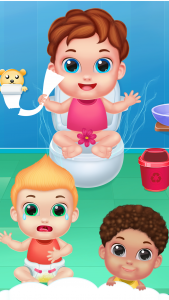 اسکرین شات بازی cute babysitter daycare game 4