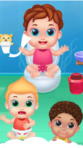 اسکرین شات 4 بازی cute babysitter daycare game