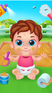 اسکرین شات بازی cute babysitter daycare game 2