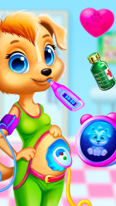 اسکرین شات 1 بازی Mom pregnant puppy pet daycare