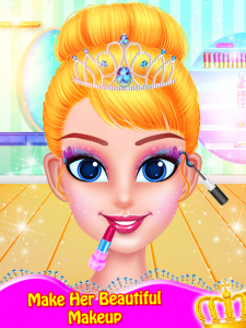 اسکرین شات بازی Beauty Princess Makeup Salon - Girl Fashion game 2
