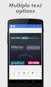 اسکرین شات برنامه PixelLab - Text on pictures 1