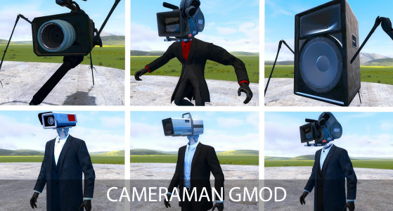 اسکرین شات برنامه Cameraman Mod GMOD 2