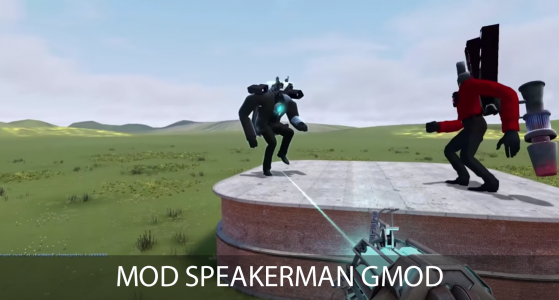 اسکرین شات برنامه Speakerman Mod GMOD 1