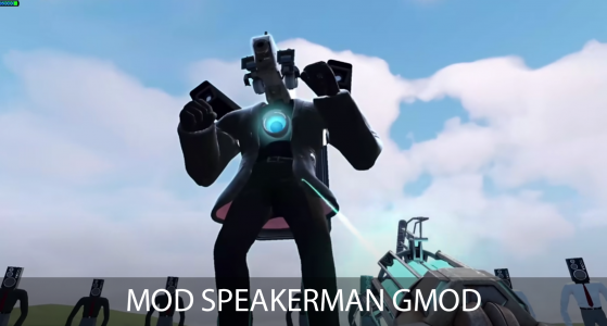 اسکرین شات برنامه Speakerman Mod GMOD 2