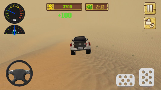 اسکرین شات بازی ماشین افردی-صحرا 1