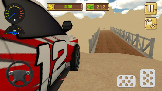 اسکرین شات بازی ماشین افردی-صحرا 2