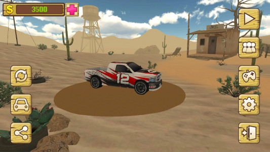 اسکرین شات بازی ماشین افردی-صحرا 5
