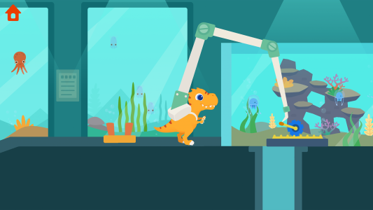 اسکرین شات بازی Dinosaur Aquarium: kids games 5