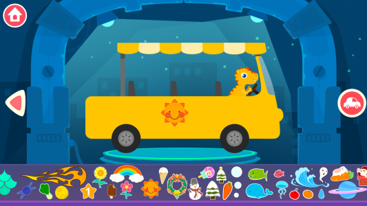 اسکرین شات 6 بازی Dinosaur Bus Games for kids