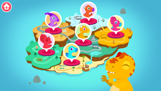 اسکرین شات 3 بازی Dinosaur Bus Games for kids