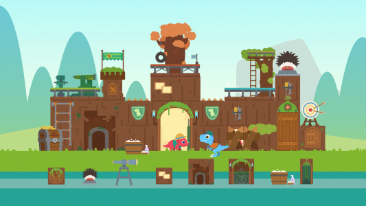 اسکرین شات بازی Dinosaur City: Building Games 6