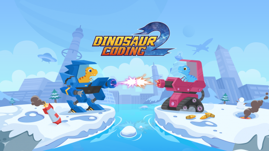 اسکرین شات بازی Dinosaur Coding 2: kids games 1