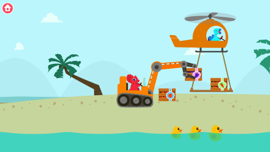 اسکرین شات 5 بازی Dinosaur Digger 2 Truck Games