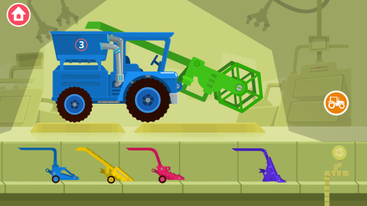 اسکرین شات 5 بازی Dinosaur Farm Games for kids