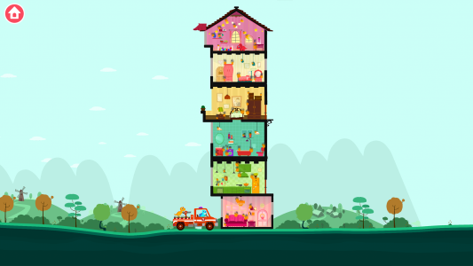 اسکرین شات 4 بازی Fire Truck Rescue - for Kids