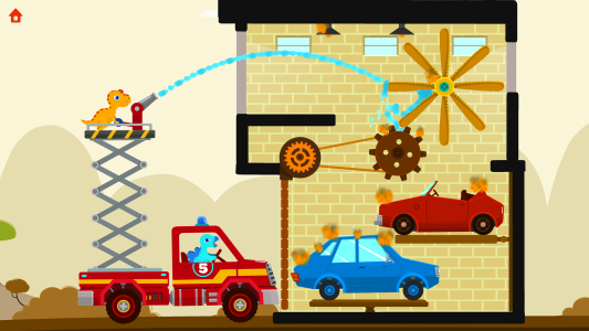 اسکرین شات بازی Fire Truck Rescue - for Kids 1