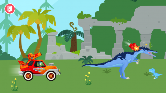 اسکرین شات بازی Dinosaur Guard Games for kids 3