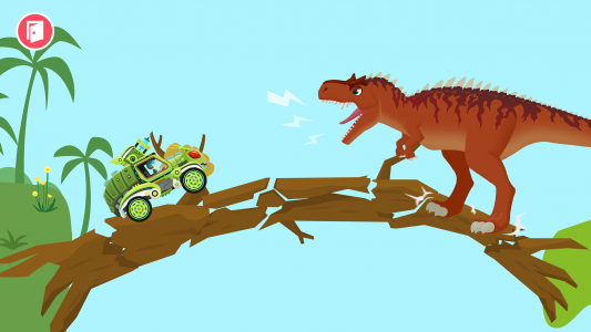 اسکرین شات 2 بازی Dinosaur Guard Games for kids