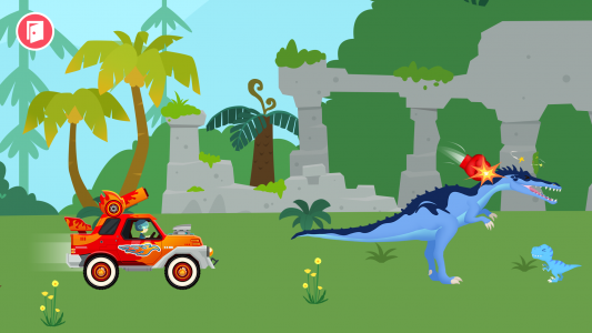 اسکرین شات بازی Dinosaur Guard: Games for kids 3