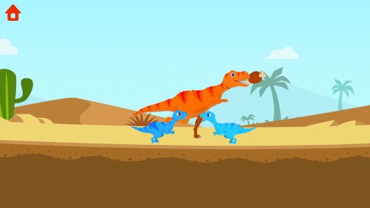 اسکرین شات بازی Dinosaur Island:Games for kids 2