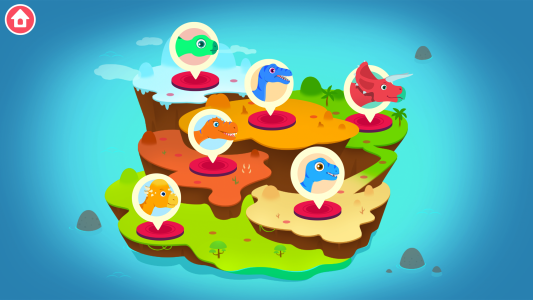 اسکرین شات 5 بازی Dinosaur Island:Games for kids