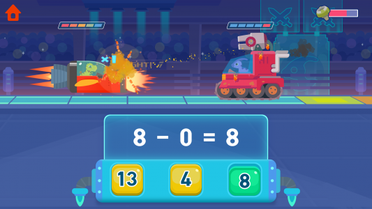 اسکرین شات بازی Dinosaur Math - Games for kids 5