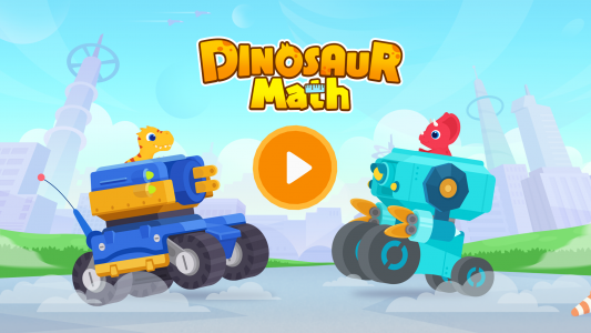 اسکرین شات بازی Dinosaur Math - Games for kids 1