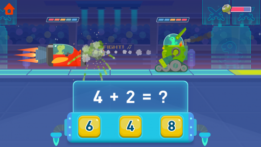اسکرین شات بازی Dinosaur Math - Games for kids 3