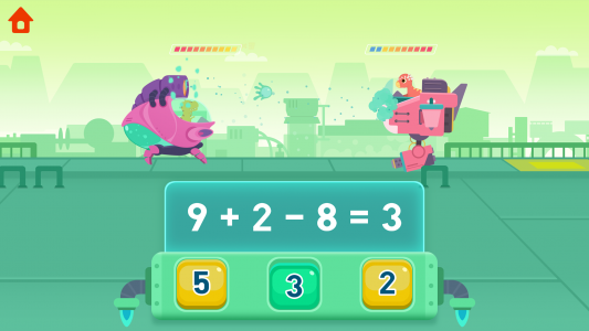 اسکرین شات بازی Dinosaur Math - Games for kids 7