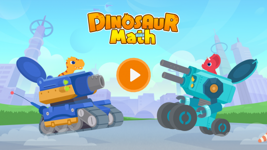اسکرین شات بازی Dinosaur Math - Games for kids 1