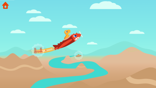 اسکرین شات بازی Dinosaur Plane: Games for kids 7