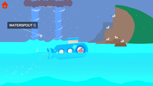 اسکرین شات بازی Dinosaur Submarine - for kids 7