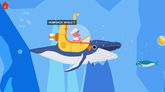 اسکرین شات بازی Dinosaur Submarine - for kids 5