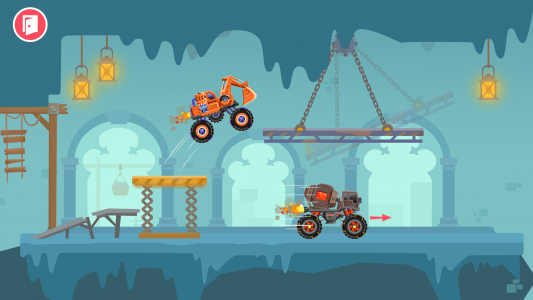 اسکرین شات بازی Monster Truck Games for kids 7