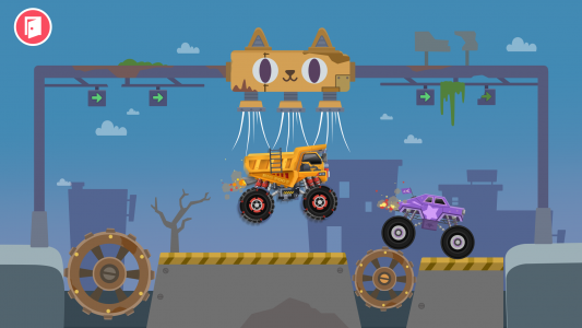 اسکرین شات بازی Monster Truck Games for kids 6