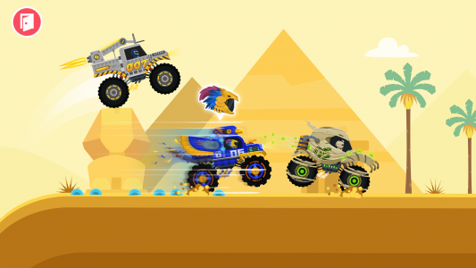 اسکرین شات بازی Monster Truck Games for kids 5