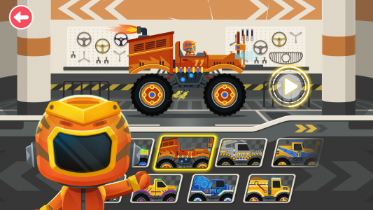 اسکرین شات بازی Monster Truck Games for kids 4