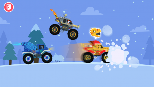 اسکرین شات بازی Monster Truck Games for kids 6