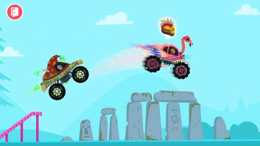اسکرین شات بازی Monster Truck Games for kids 8