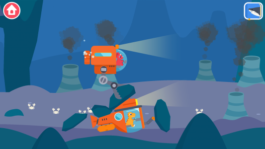اسکرین شات 3 بازی Dinosaur Ocean Explorer Games