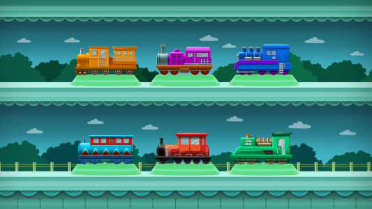 اسکرین شات بازی Train Builder Games for kids 2