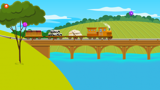 اسکرین شات بازی Train Builder Games for kids 5