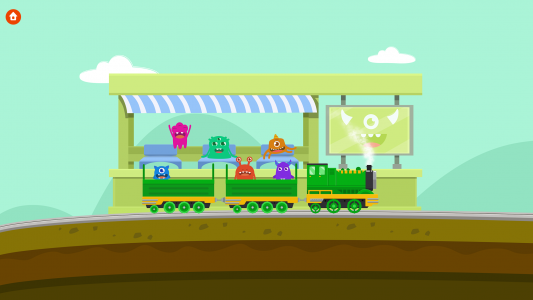 اسکرین شات برنامه Train Driver - Games for kids 5